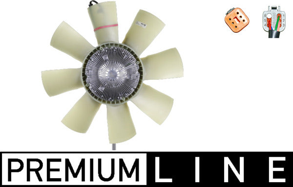 Mahle CFF423000P - Fan, engine cooling