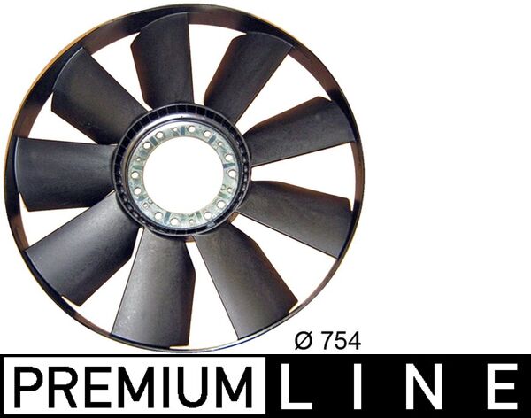 Mahle CFW42000P - Fan Wheel, engine cooling