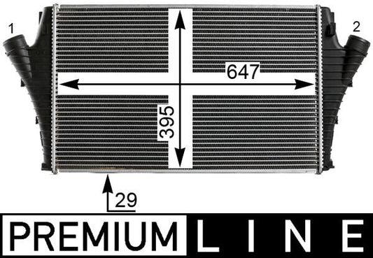 Mahle CI21000P - Charge Air Cooler