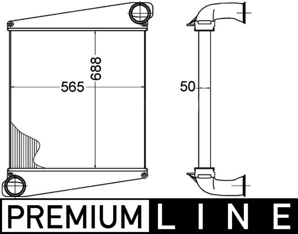 Mahle CI274000P - Charge Air Cooler
