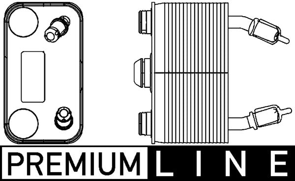 Mahle CLC166000P - Oil Cooler, automatic transmission
