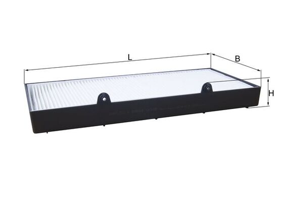 Mahle LA1400 - Filter, cabin air