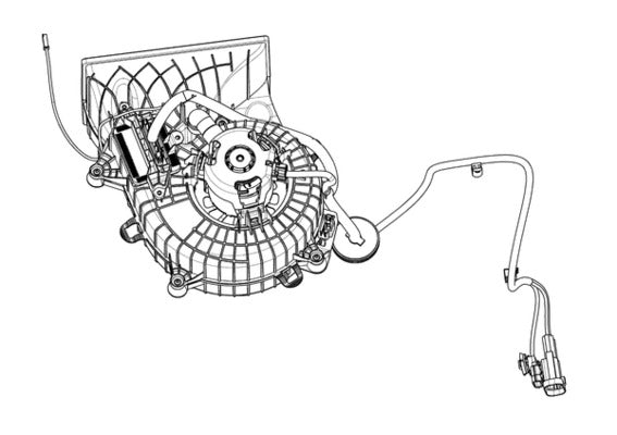 Mahle CFB1000P - Fan, traction battery