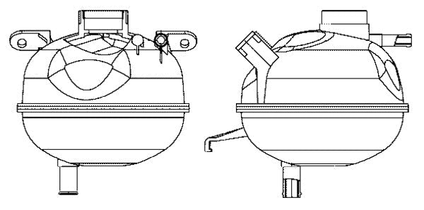 Mahle CRT7000S - Expansion Tank, coolant