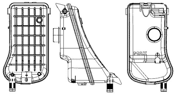 Mahle CRT15000S - Expansion Tank, coolant