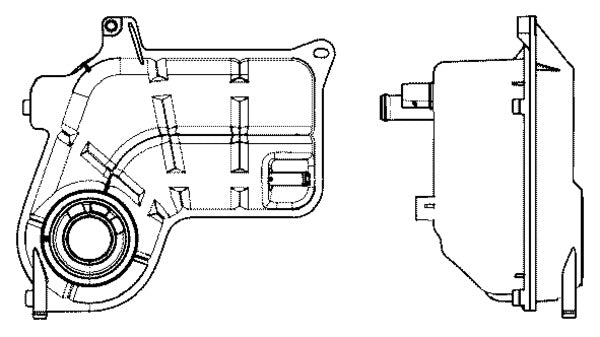Mahle CRT26000S - Expansion Tank, coolant
