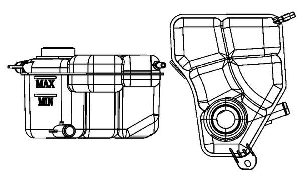 Mahle CRT133000S - Expansion Tank, coolant