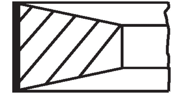 Mahle 227RS001440N0 - Piston Ring Kit