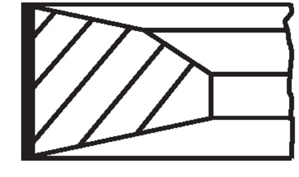 Mahle 439RS001000N0 - Piston Ring Kit