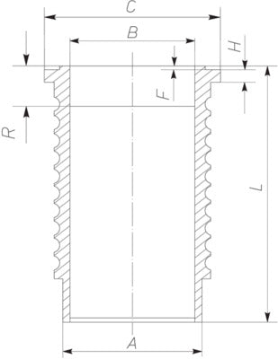 Mahle 061WN1301 - Cylinder Liner