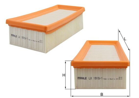 Mahle LX1919/1 - Air Filter