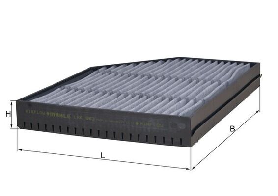 Mahle LAK863 - Filter, cabin air