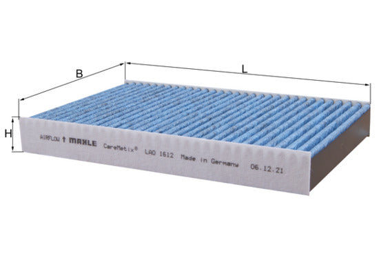 Mahle LAO1612 - Filter, cabin air