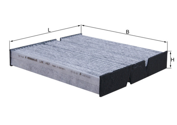 Mahle LAK1467 - Filter, cabin air