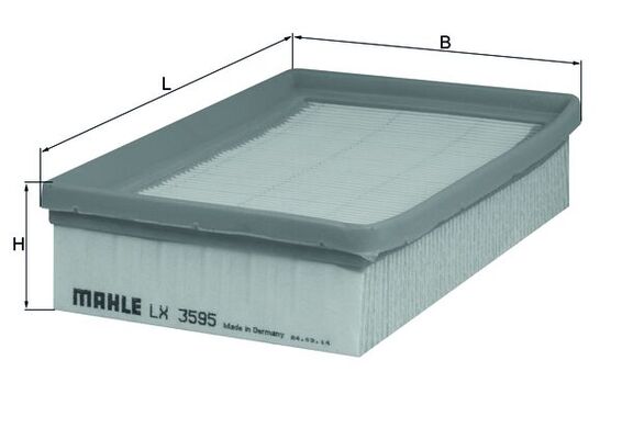 Mahle LX3595 - Air Filter
