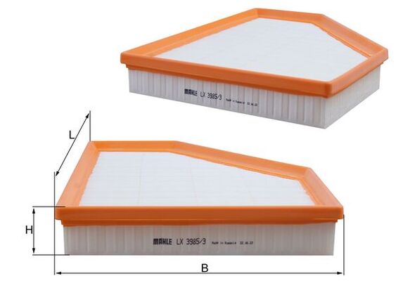 Mahle LX3985/3 - Air Filter