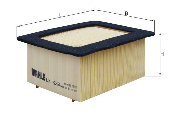 Mahle LX628 - Air Filter