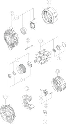 Mahle MG181 - Alternator