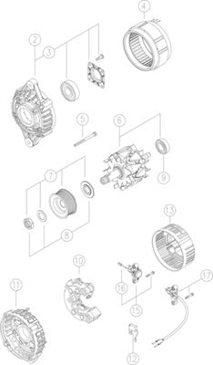 Mahle MG36 - Alternator