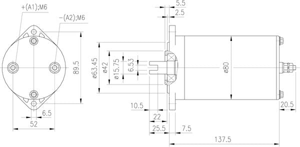 Mahle MM161 - Electric Motor