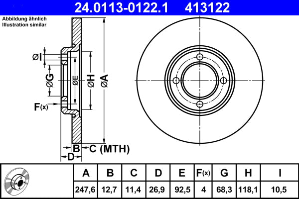 TRW MOTO PFK766 Disc Brake Pad Accessory Kit