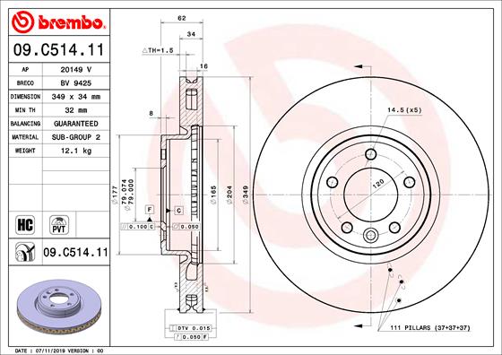 4 RIDE AB18-3140 Disc Brake Caliper Repair Kit