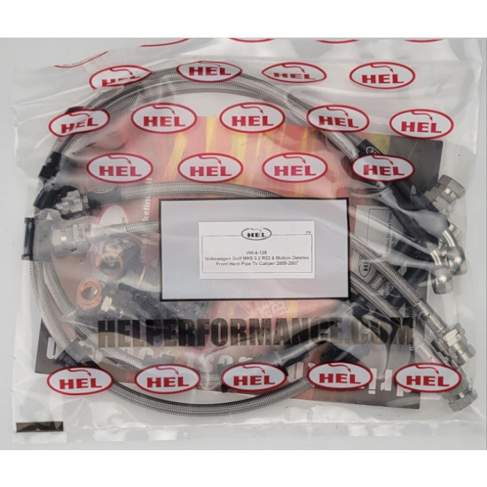 HEL Performance CL-VW-4-125 Brake Lines Stainless Steel Braided