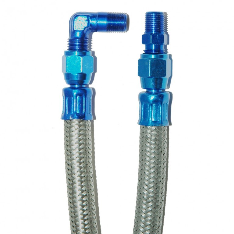 Turbozentrum 249046 Wastegate Luftdruck Steuerleitung mit blau-blauen Anschlussen