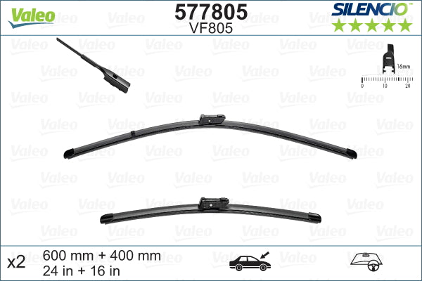VALEO VAL577805 Wiper Blade