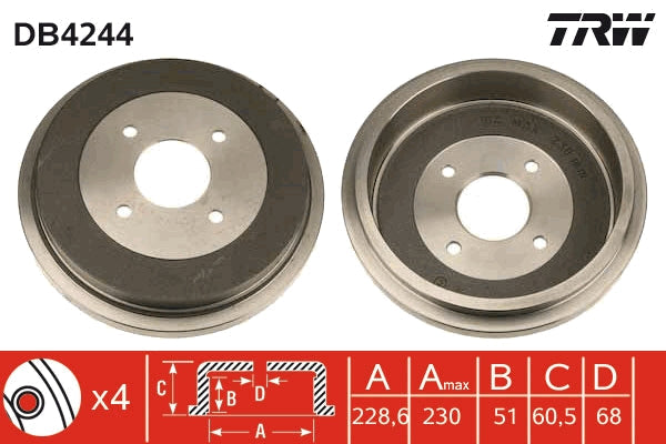 HERTH+BUSS JAKOPARTS J3224043 Brake Caliper