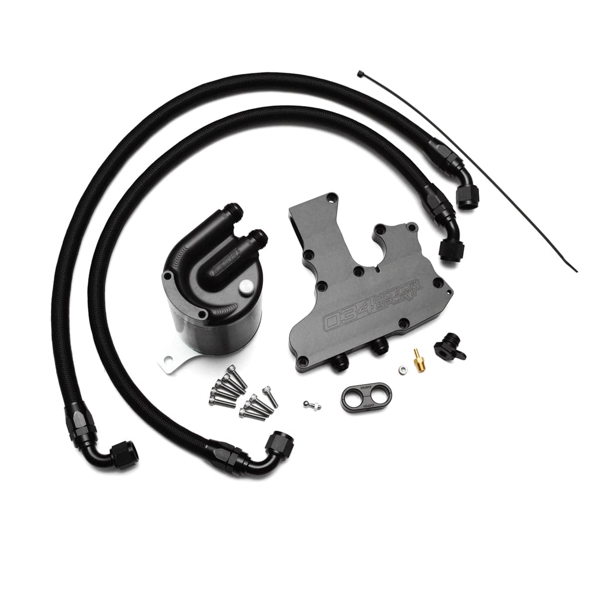 034Motorsport Catch Can Kit, 8J/8P Audi TT/A3 & MkV/MkVI Volkswagen GTI/GLI 2.0 TSI - ML Performance