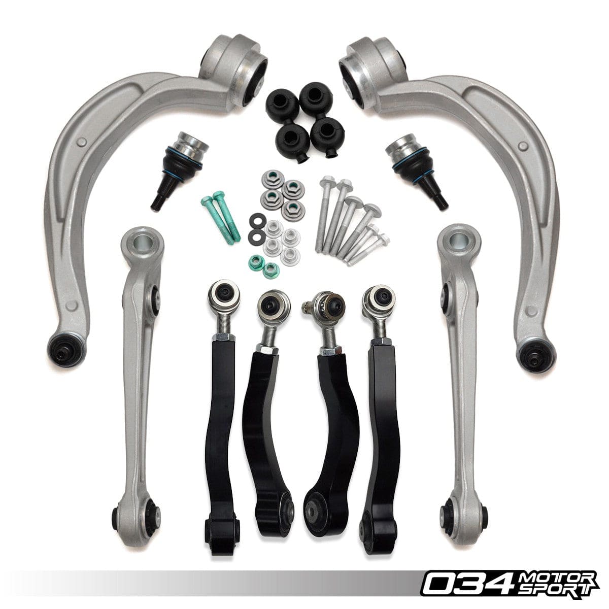 034Motorsport Density Line Control Arm Kit Upper Adjustable, B8/B8.5 AUDI A4/S4, A5/S5/RS5 & Q5/SQ5 - ML Performance UK