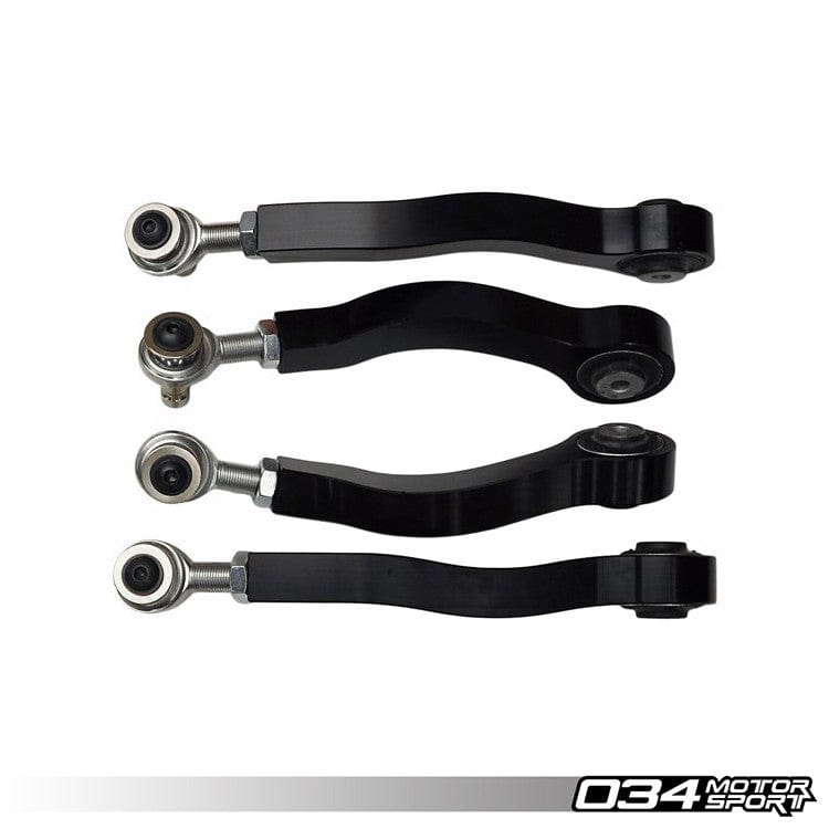 034Motorsport Density Line Control Arm Kit Upper Adjustable, B8/B8.5 AUDI A4/S4, A5/S5/RS5 & Q5/SQ5 - ML Performance UK