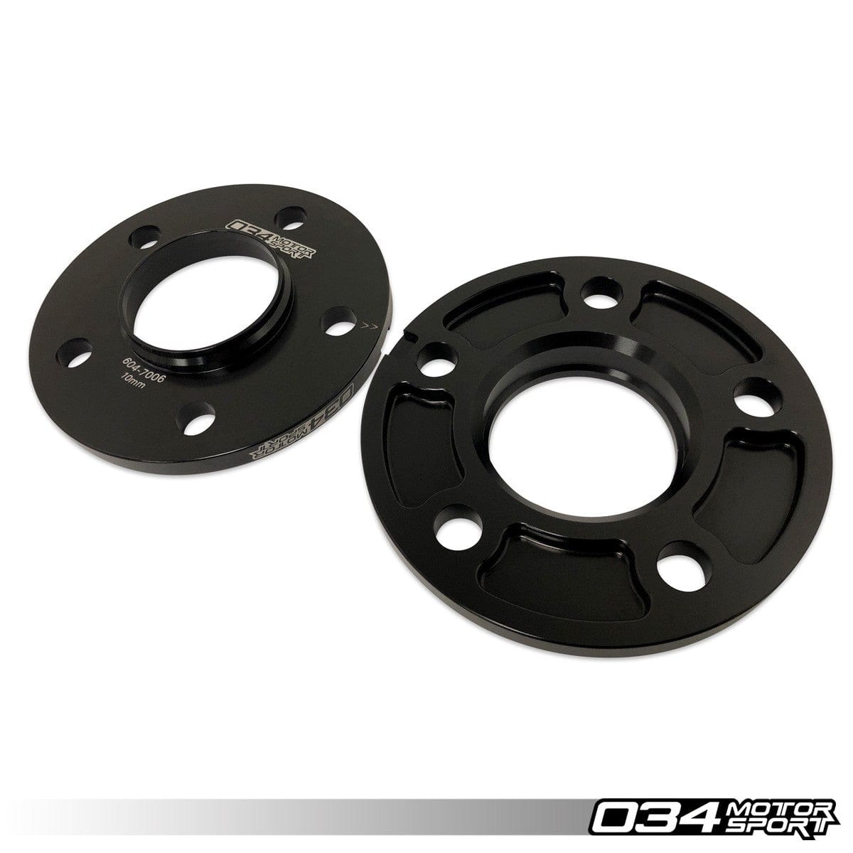 034Motorsport Wheel Spacer Pair, 10mm, Audi 5x112mm with 66.5mm Center Bore - ML Performance