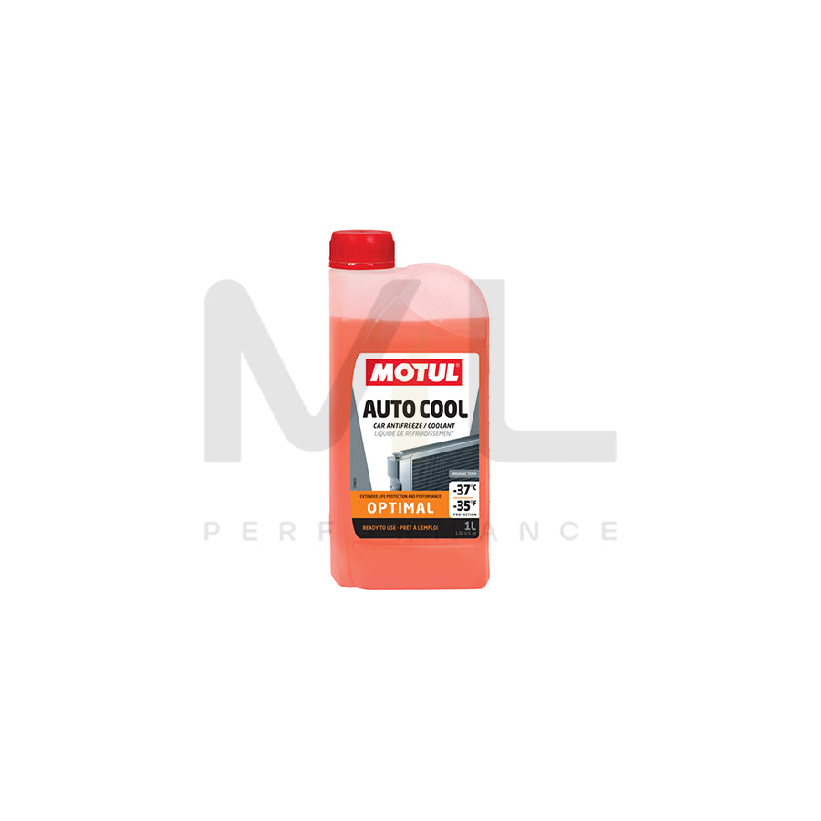 Motul Auto Cool Optimal -37C Car Antifreeze Coolant - Ready To Use 1l | Engine Oil | ML Car Parts UK | ML Performance