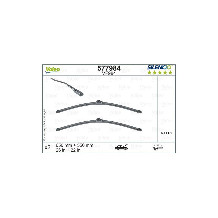 Valeo 577984 Wiper Blade | ML Performance UK Car Parts
