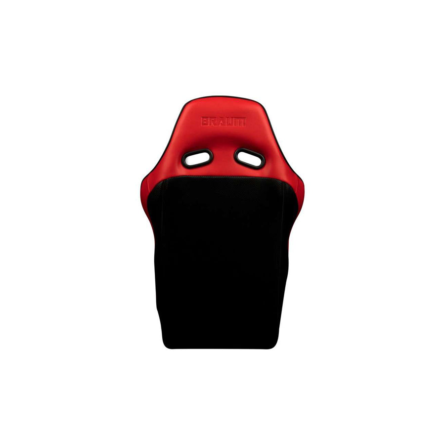 BRAUM Falcon X Series Fia Approved Fixed Back Racing Seat (Red Leatherette)