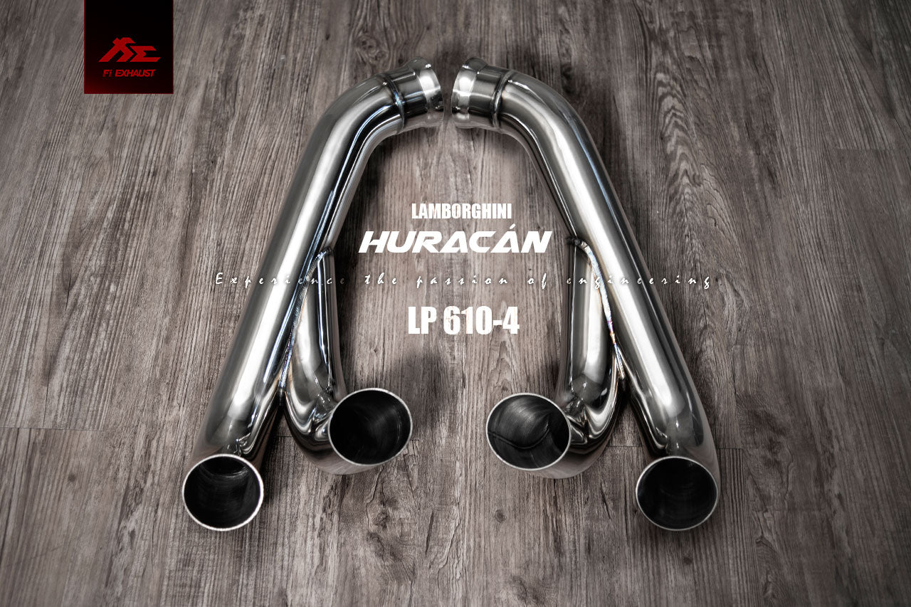 FI Exhaust Lamborghini Huracán LP610-4 2014+ | ML Performance UK Car Parts