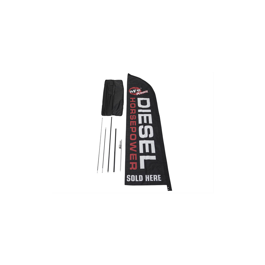 aFe 40-10155 12' Ft. Tall x 27.5" Wide (Double Sided) Flag | ML Performance UK Car Parts