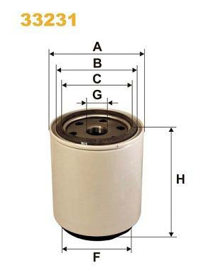 WIX Filters 33038 Fuel Filter