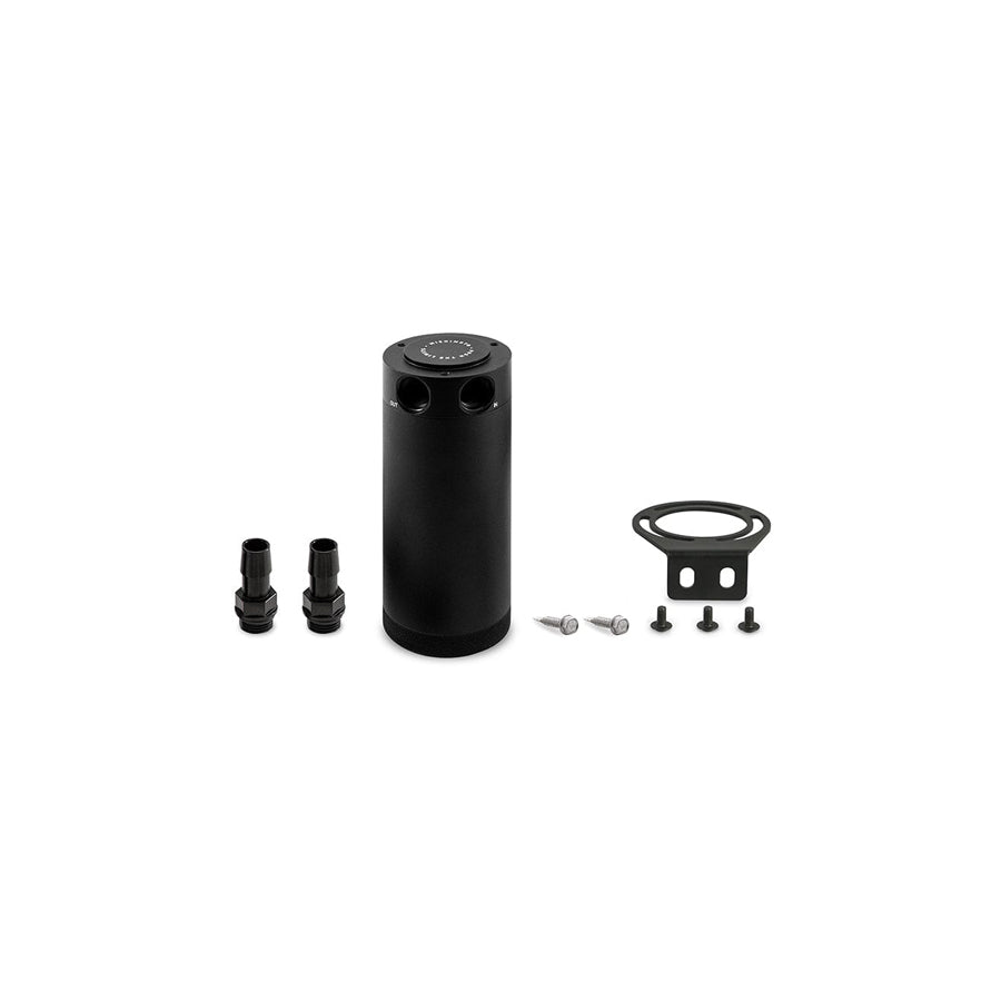 Mishimoto MMBCC-CBTWO-XLBK 2-Port Universal XL Baffled Catch Can - Black