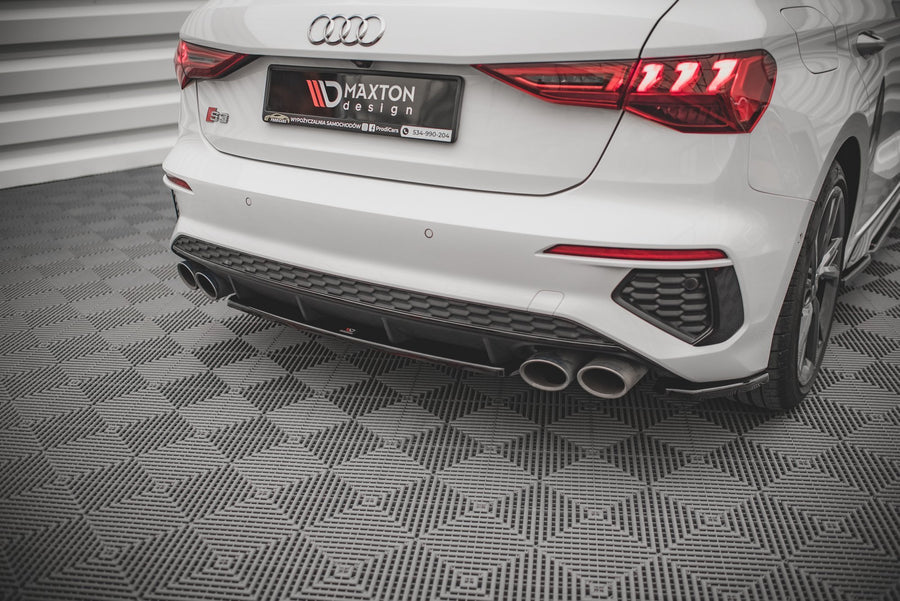 Maxton Design Audi S3 8Y Sportback Central Rear Splitter
