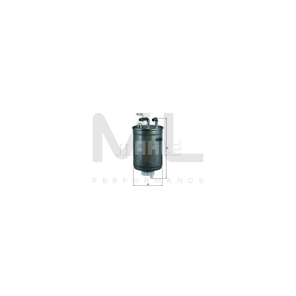 MAHLE ORIGINAL KL 99 Fuel filter In-Line Filter | ML Performance Car Parts