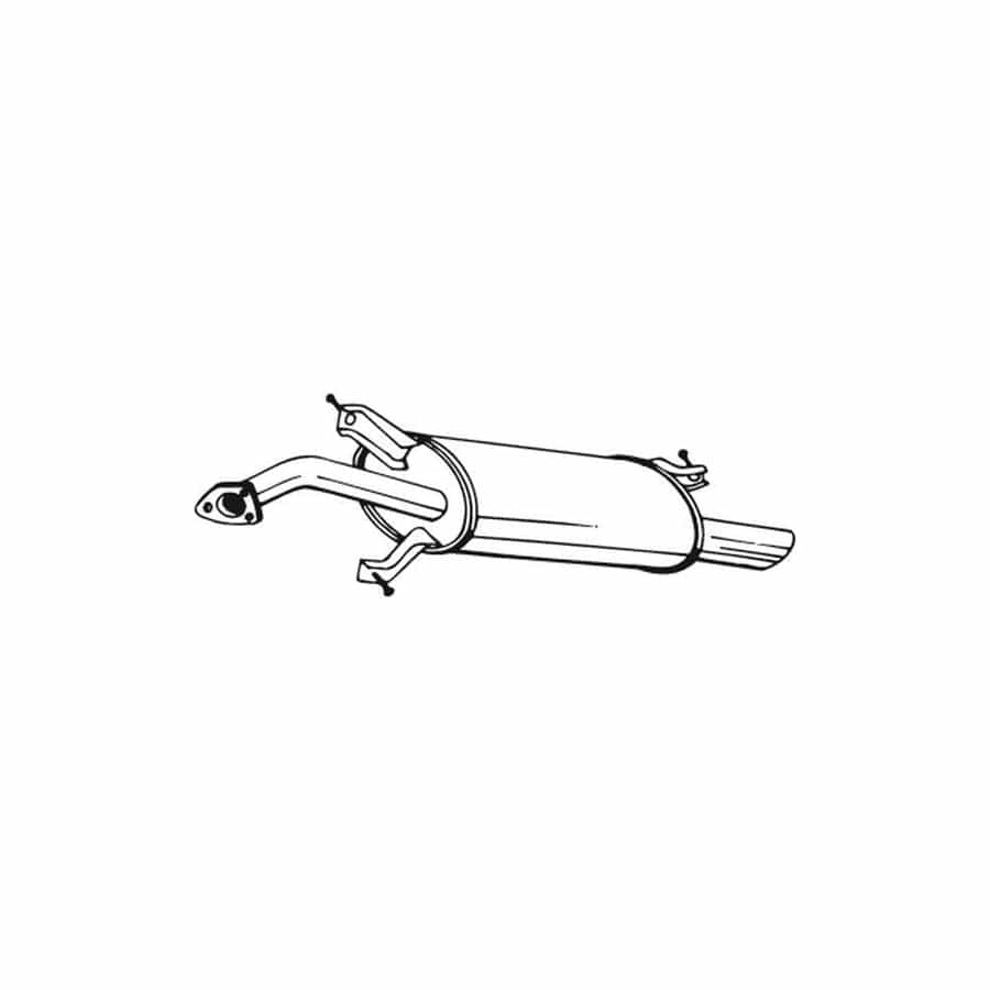 Bosal 235-215 Rear Silencer