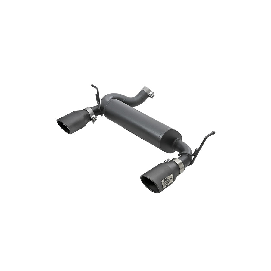 aFe 49-48061-B Axle-Back Exhaust System Jeep Wrangler (JK) 07-18 V6-3.6L/3.8L | ML Performance UK Car Parts