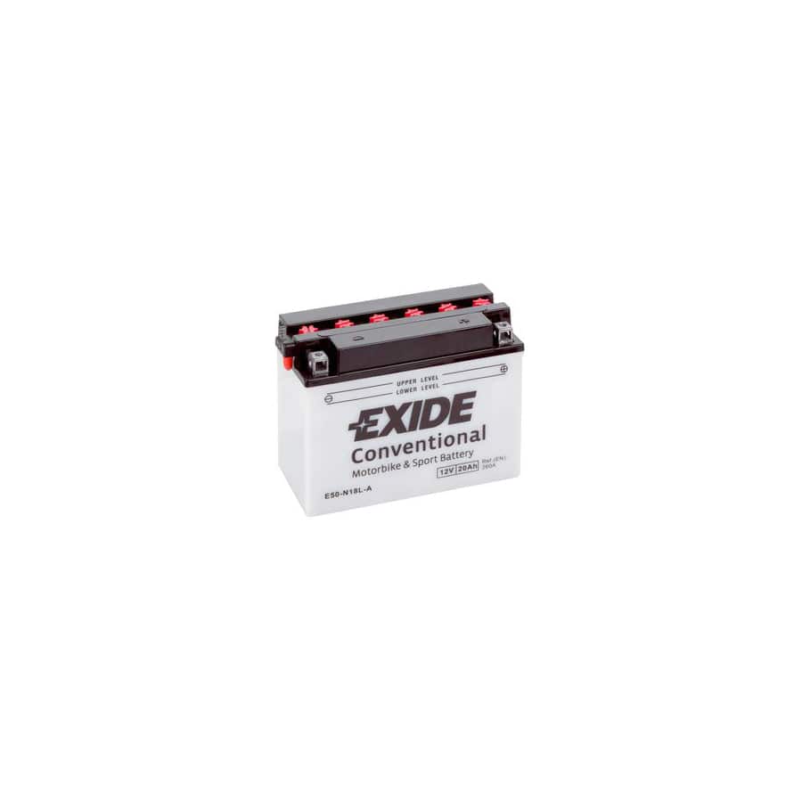 Exide E50-N18L-A 12V Conventional Motorcycle Battery | ML Performance UK Car Parts
