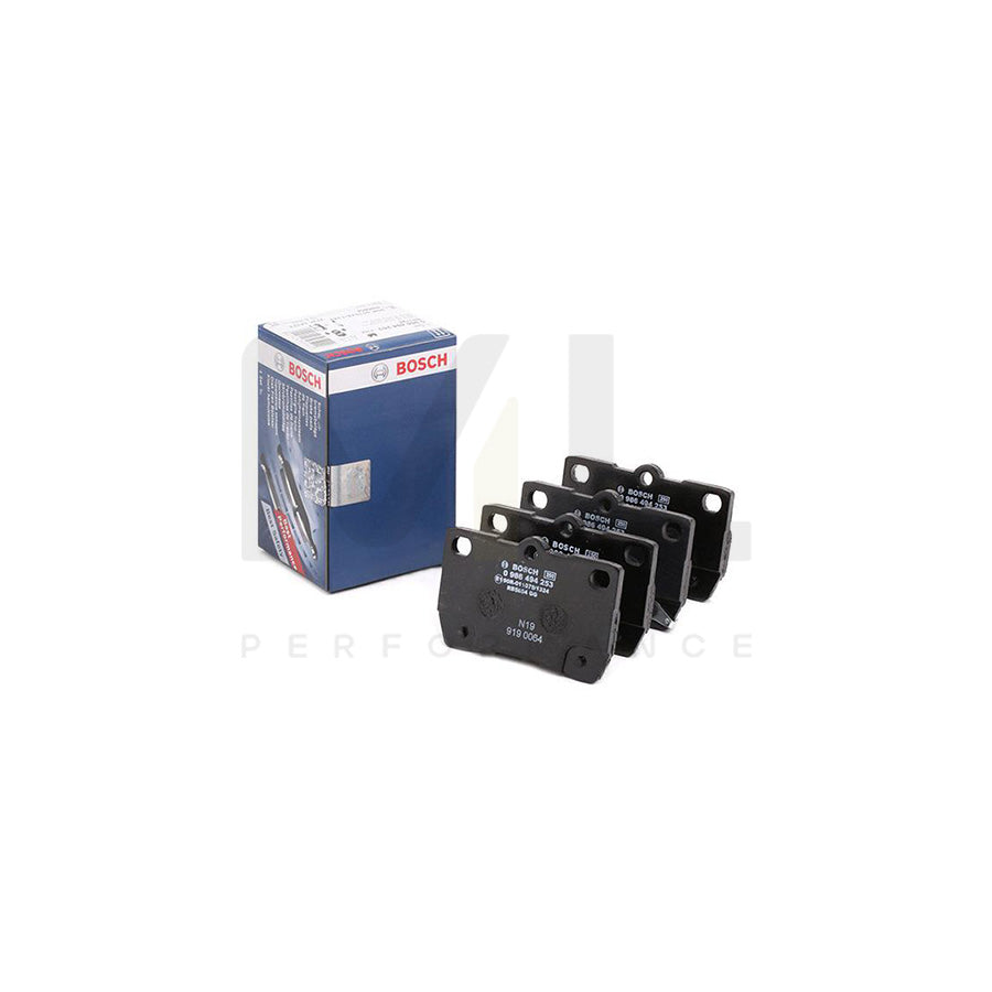 Bosch 0986494253 Brake Pad Set With Acoustic Wear Warning BP1125 | ML Performance Car Parts