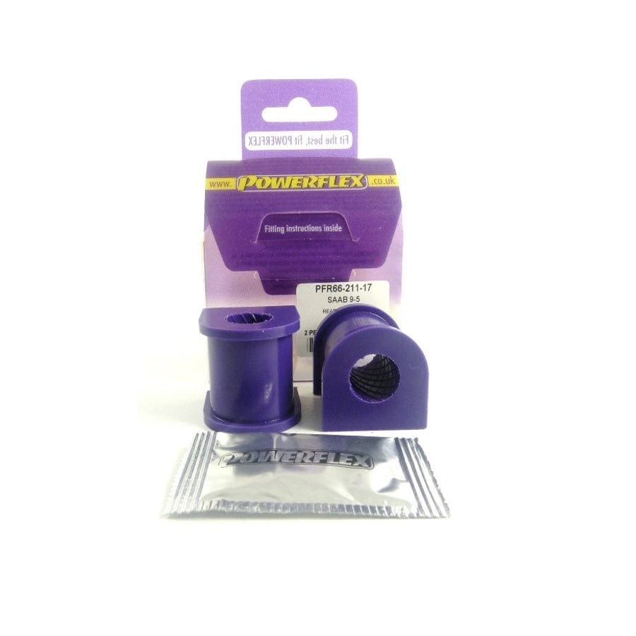 Powerflex PFR66-211-17 Saab 9-5 Rear Anti Roll Bar Bush 17mm | ML Performance UK Car Parts