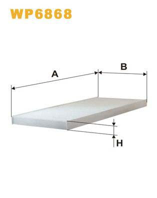 WIX Filters WP6868 Pollen Filter