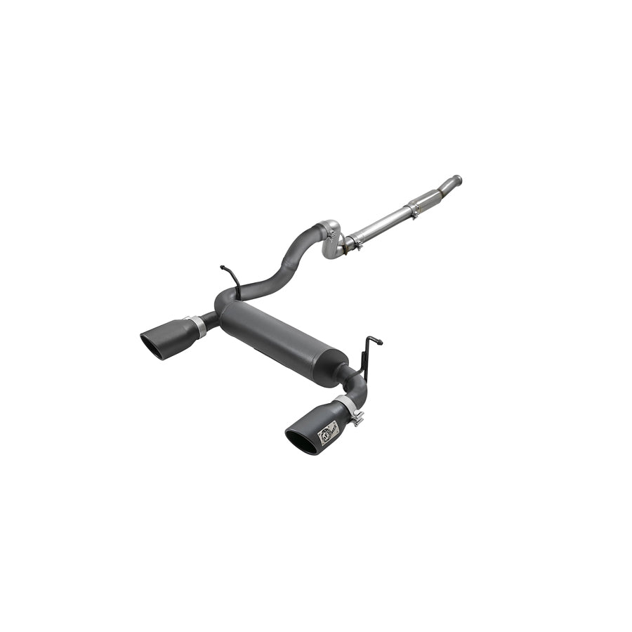 aFe 49-48096-B Cat-Back Exhaust System Jeep Wrangler (JL) 18-21 L4-2.0L (T) | ML Performance UK Car Parts